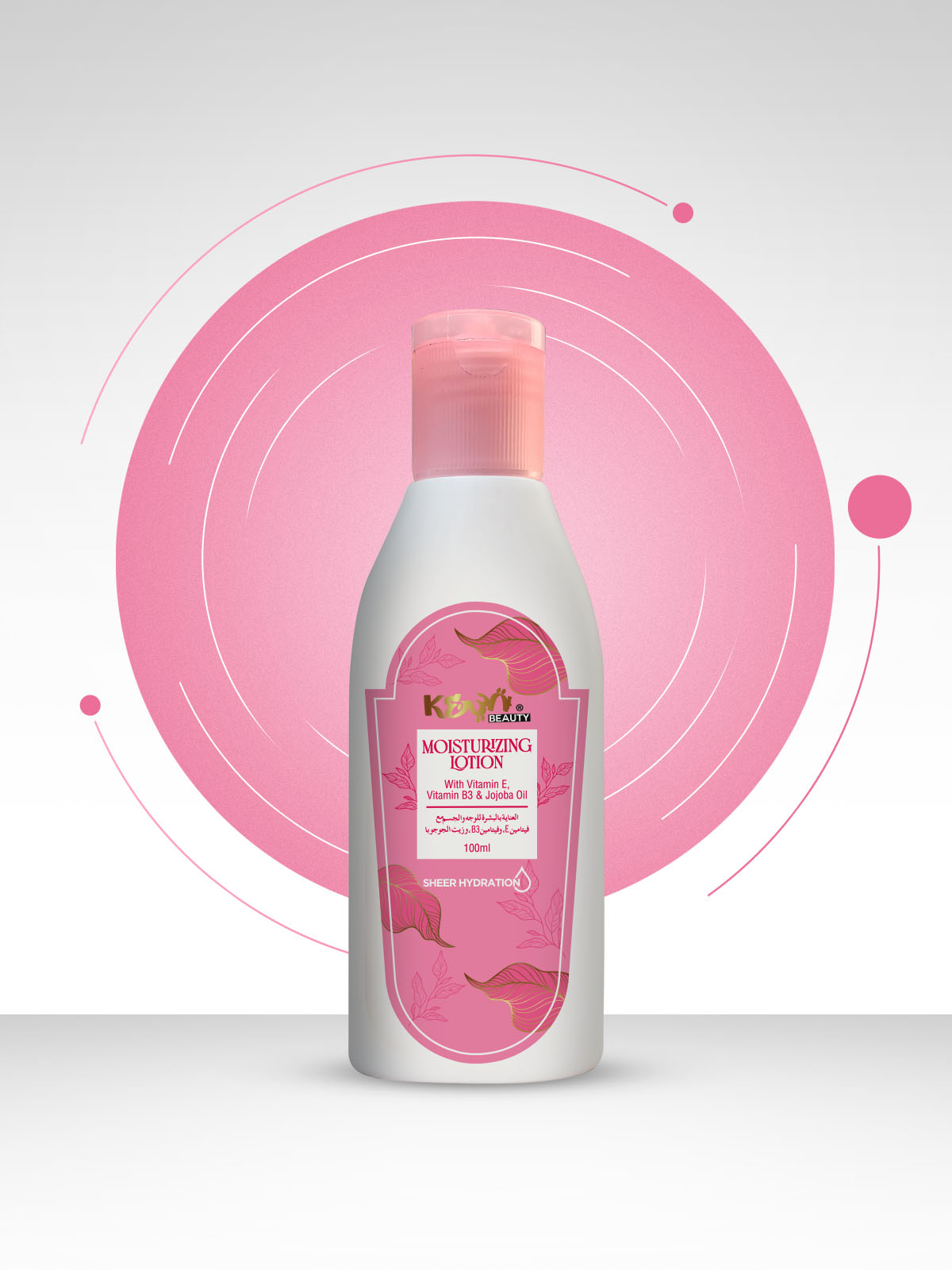 Moisturizing Lotion With Vitamin E & Vitamin B3 | Ke3n Beauty