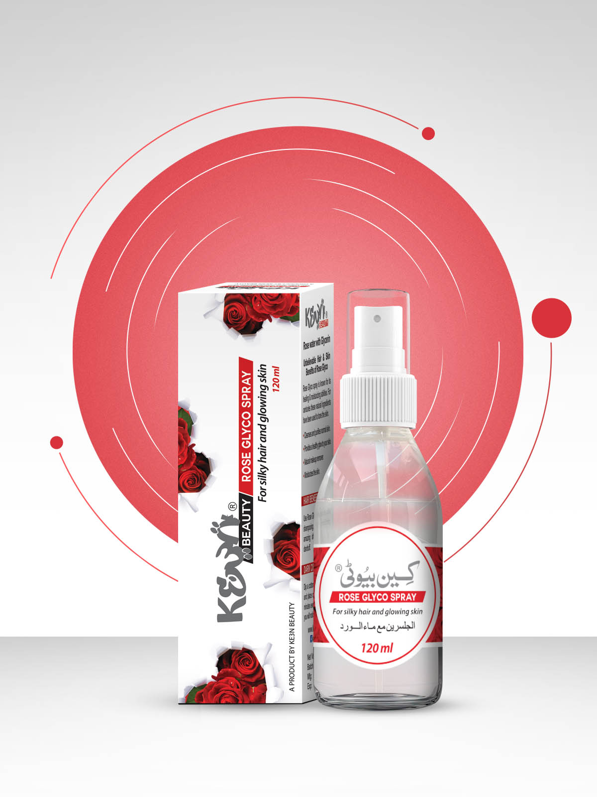 Rose Glyco Spray + Glycerine | Ke3n Beauty